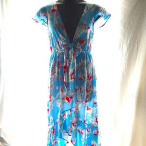 AMAZING High Low Floral Dress EUC ❤️